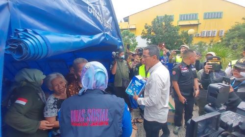 Pemprov DKI Siapkan Lokasi Strategis untuk Pengungsi Korban Depo Pertamina Plumpang. Foto: MNC Media.