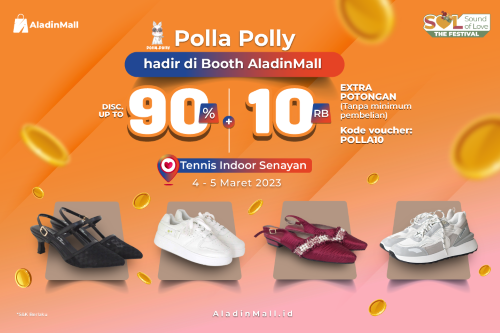 Berburu Diskon Sepatu Polla Polly Sambil Nonton Konser Yuk, Datang Saja ke Sini. Foto: MNC Media.