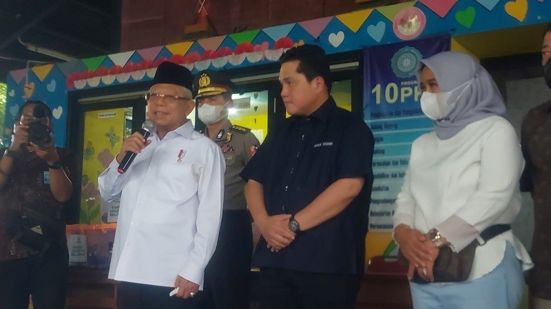 Ditanya Wapres soal Kebutuhan Pengungsi Kebakaran, Warga: Butuh Uang Pak. (Foto: MNC Media).