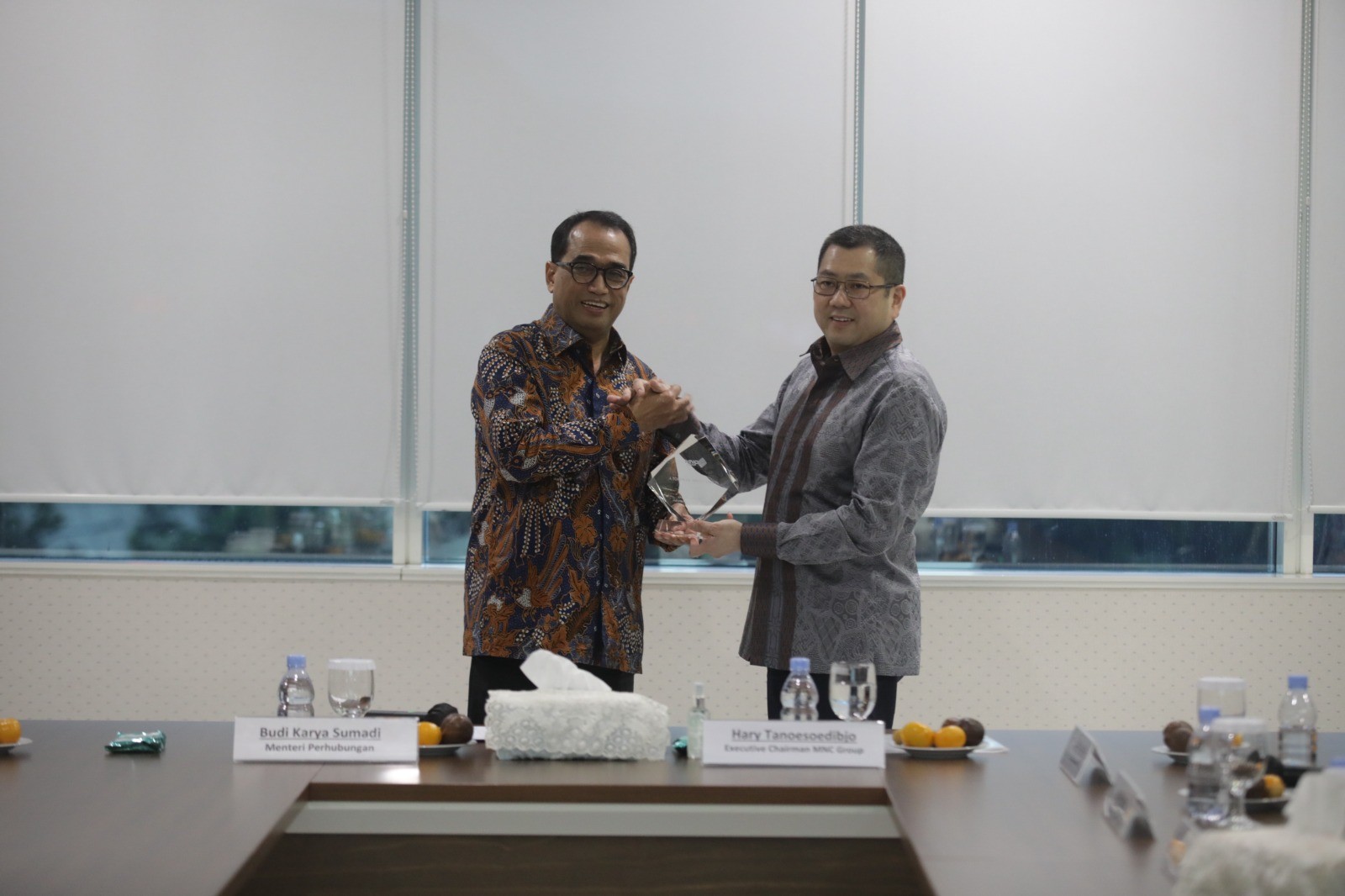 Mudik 2023, Hary Tanoe Tegaskan Komitmen MNC Group Membantu Pemerintah. (Foto: MNC Media)