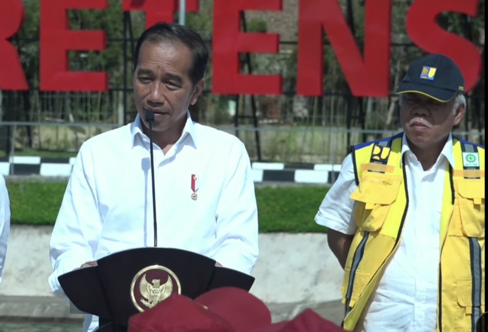 Presiden Resmikan Infrastruktur Banjir dan Macet di Bandung Senilai Rp1, 2 Triliun (foto: MNC Media)