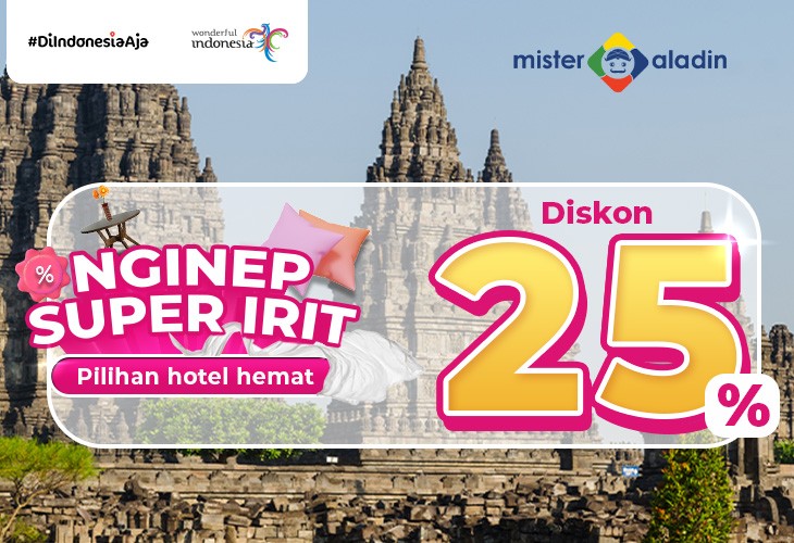 Pesan Hotel Super Irit di Destinasi Terbaik Indonesia, Cek Promonya di Sini. (Foto: MNC Media)