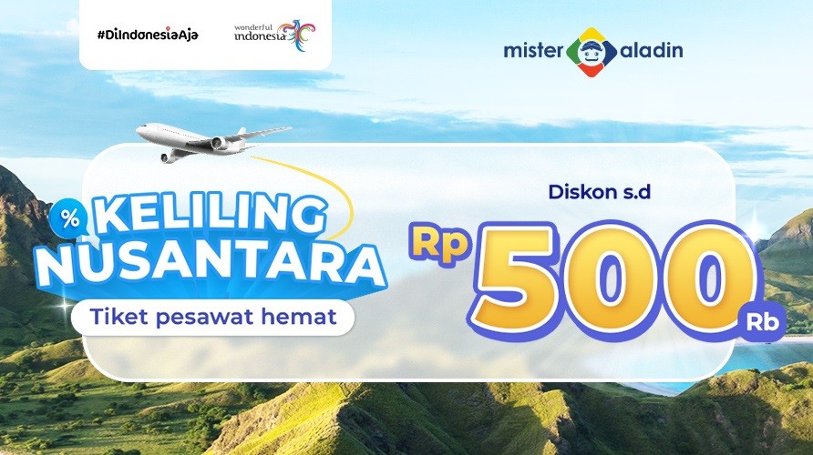 Promo Diskon Pesawat ke Destinasi Wisata Prioritas hingga Rp500 Ribu. (Foto: MNC Media)