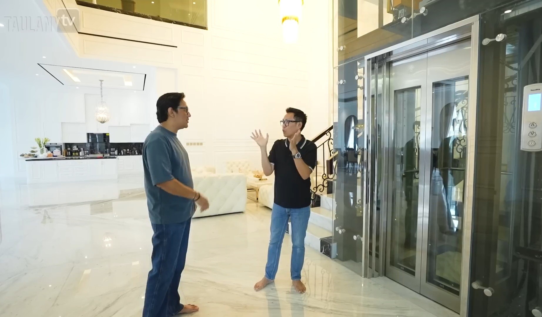 Mirip Istana, Harga Rumah Mewah Eko Patrio Tembus Rp150 Miliar (FOTO:youtube taulany tv)