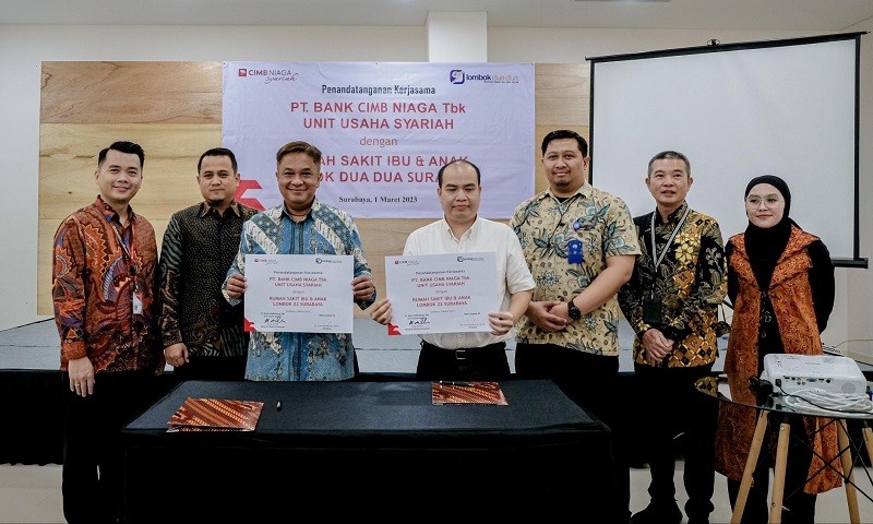 CIMB Niaga Syariah Gandeng RSIA Lombok Dua Dua untuk Pembiayaan Program Kehamilan dan Persalinan. (Foto: CIMB Niaga Syariah)