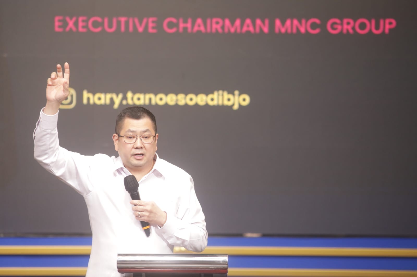 Hary Tanoesoedibjo Tegaskan Peran Vital Marcomm pada Marcomm Summit (FOTO: MNC Media)