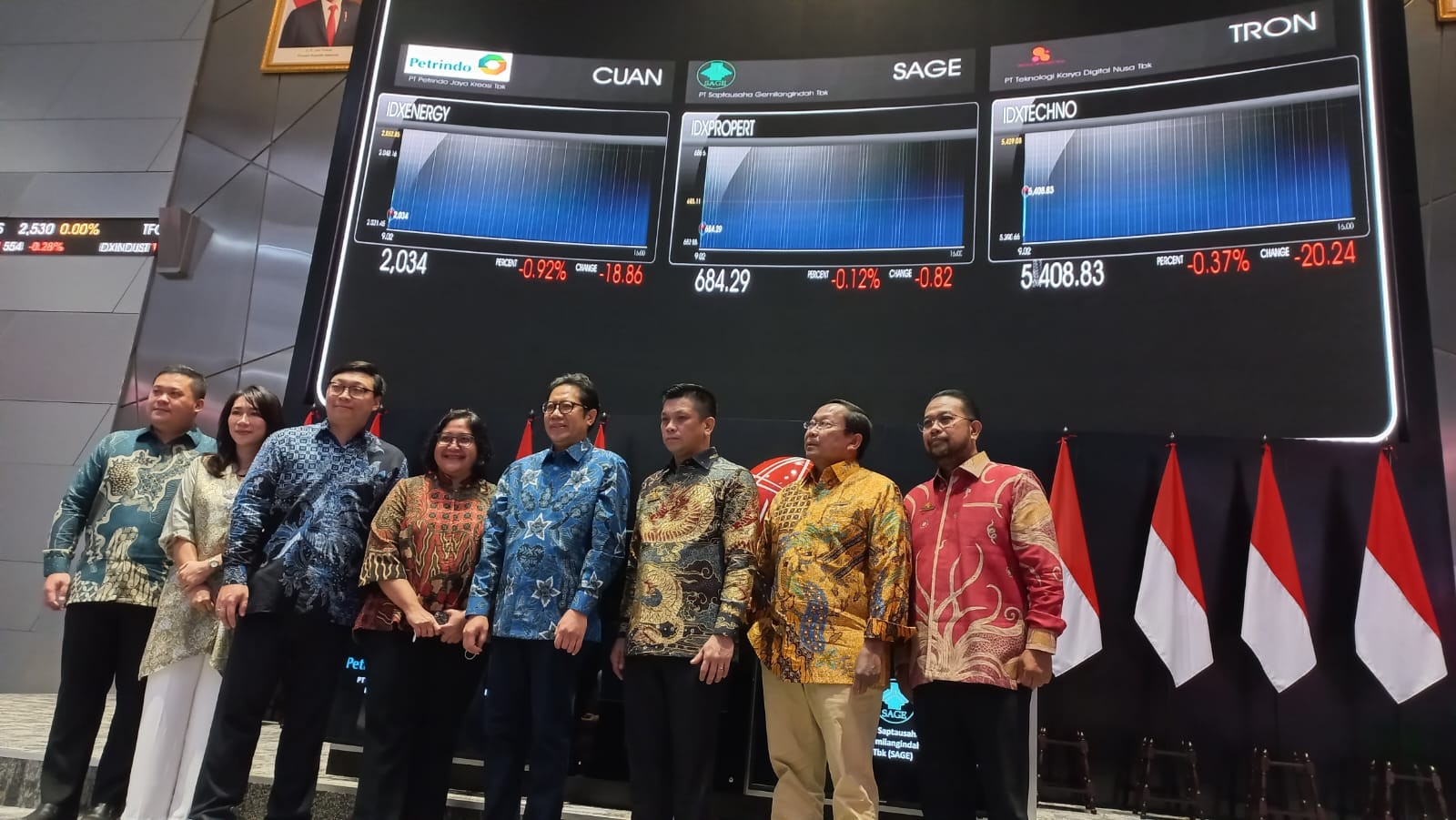Resmi Jadi Penghuni Bursa, Teknologi Karya (TRON) Siap Ekspansi. (Foto: Cahya Puteri/MNC Media)