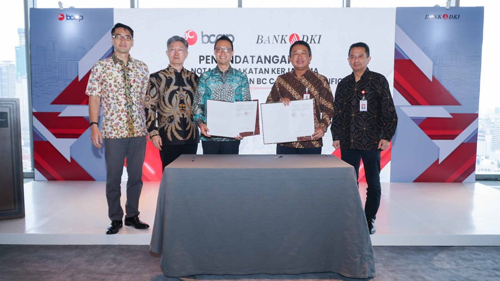 Perkuat Bisnis Pembayaran Digital, Bank DKI Gandeng BC Card Asia Pacific (foto: MNC Media)