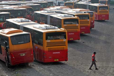 Transjakarta Enggan Komentari soal Penghapusan Aset 417 Bus Tak Laik Jalan