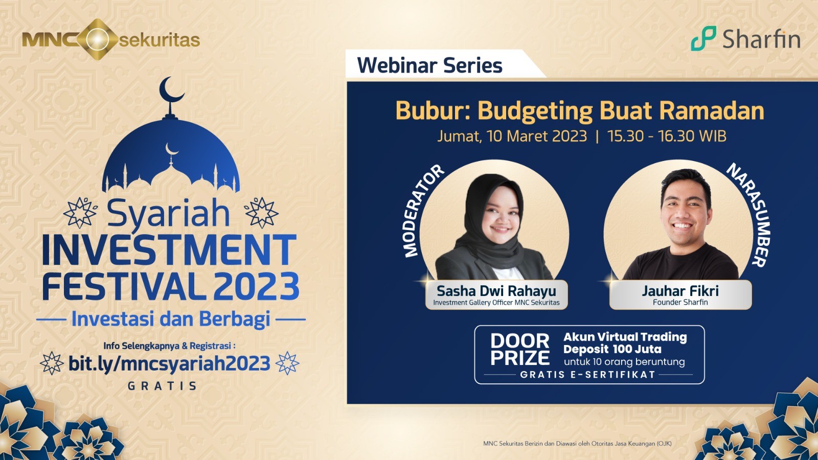 Ketahui Tips Budgeting Buat Ramadan di Webinar MNC Sekuritas, Cek Jadwalnya. Foto: MNC Media.