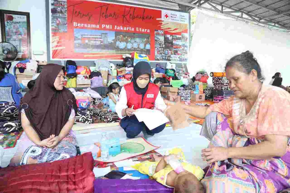BPBD DKI Catat 206 Orang Korban Kebakaran Depo Pertamina Plumpang Masih Mengungsi. (Foto: BPBD DKI Jakarta)