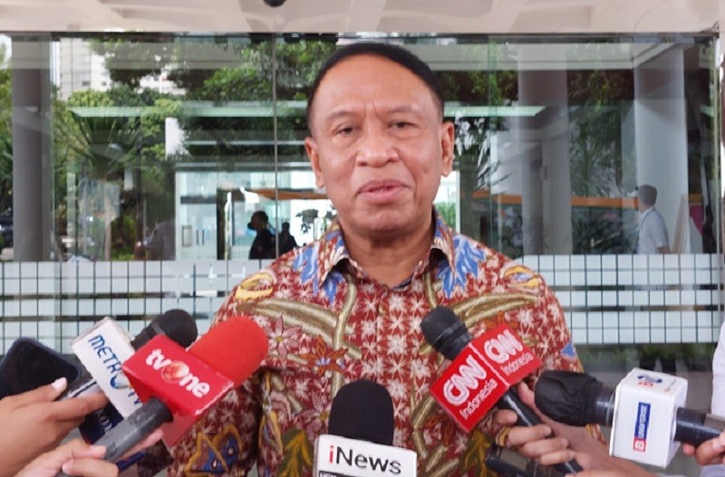 Zainudin Amali Resmi Mengundurkan Diri dari Menpora. (Foto: Raka Dwi/MPI).