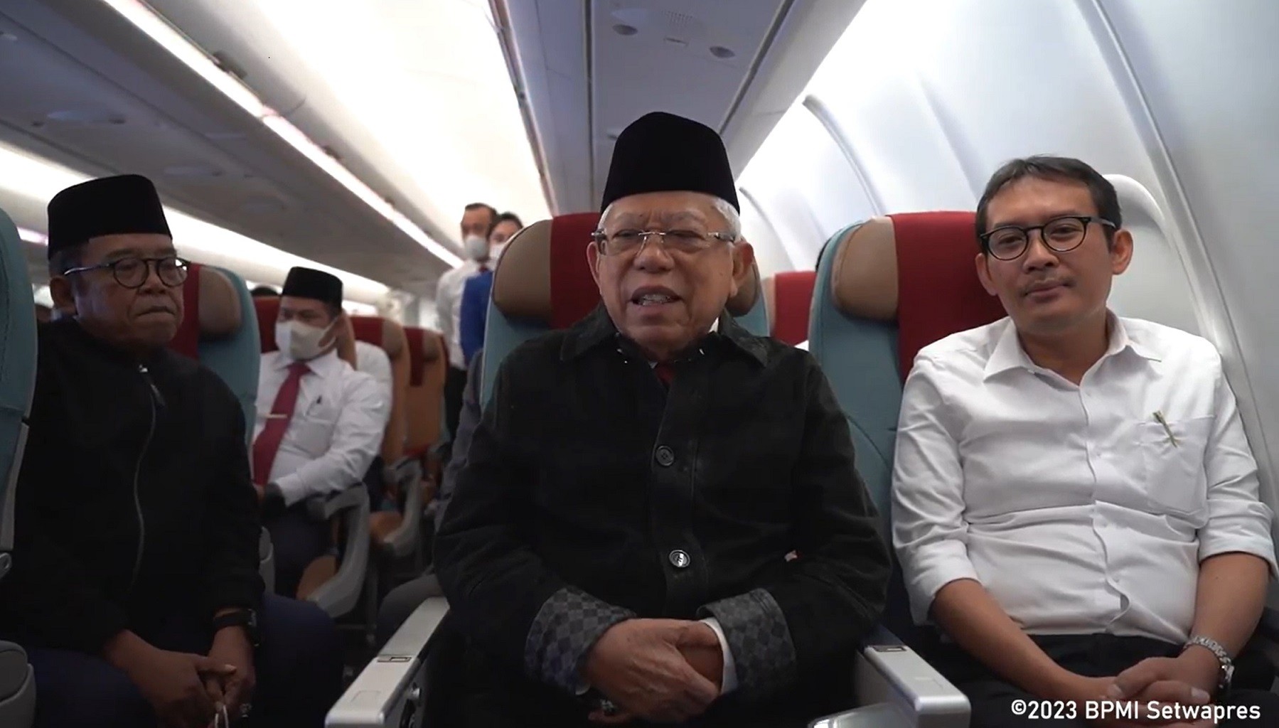 Ma'ruf Amin: Banyak Negara Jadikan RI Contoh Baik Toleransi Beragama. (Foto: Dok. Setwapres)