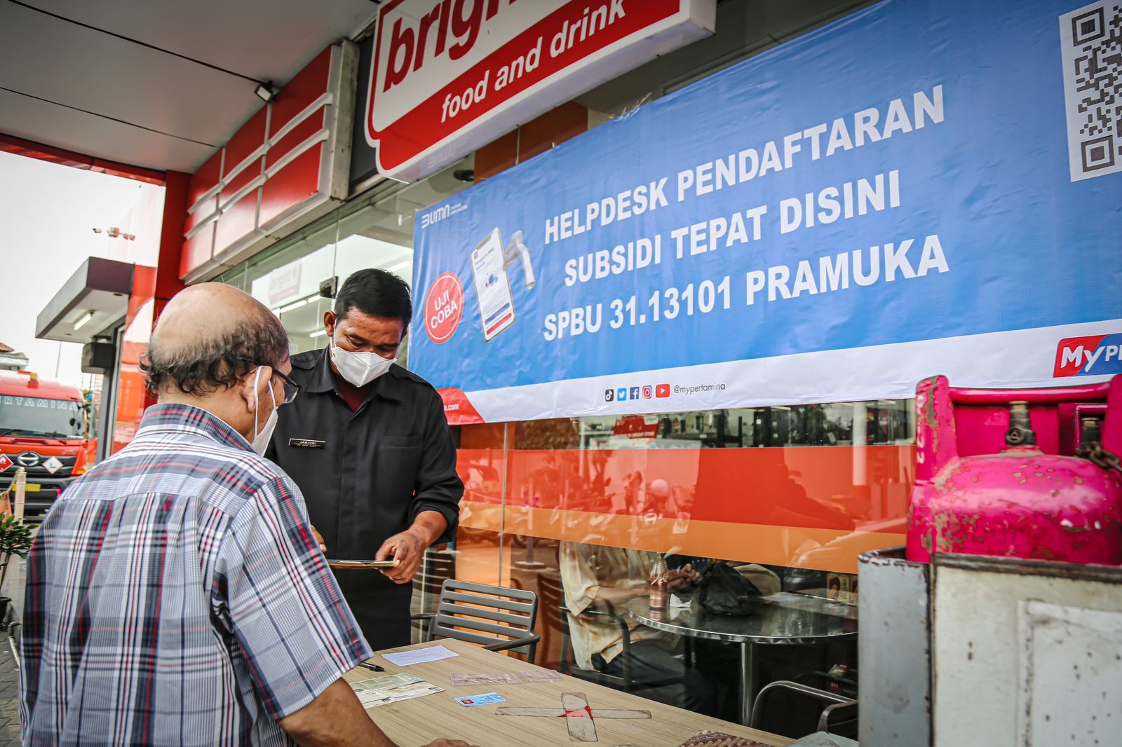 Pendaftar Terus Naik, Pertamina Perluas Uji Coba Penggunaan QR Code Subsidi Tepat. (Foto: Pertamina)
