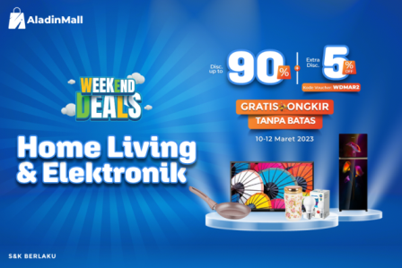 Serbu Diskon Produk Home Living di AladinMall, Ada Gratis Ongkir (Foto: MNC Media)