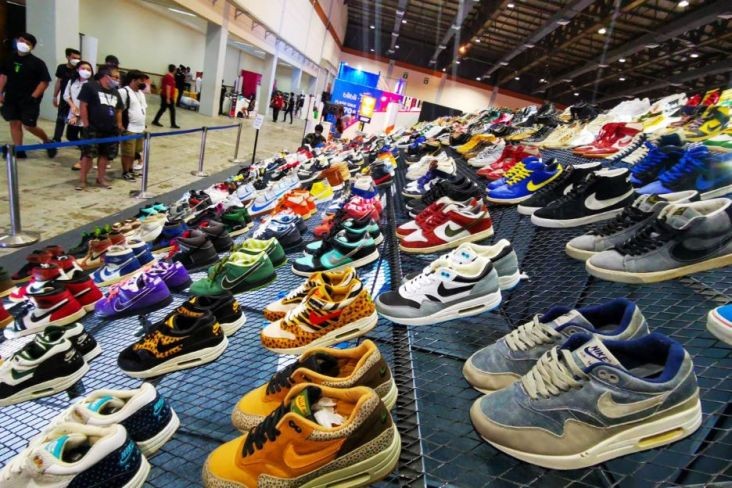 Aprisindo Ungkap Sepatu Bekas sampai KW Banjiri Pasar Domestik. (Foto: MNC Media)