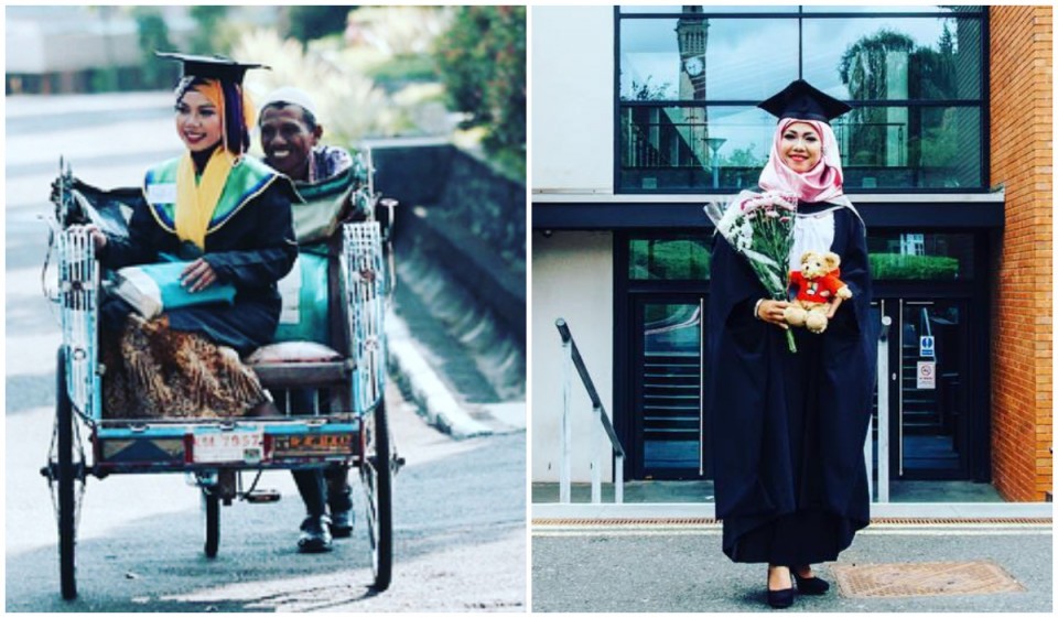 Kisah Inspiratif Anak Tukang Becak Dapat Beasiswa ke Inggris Lewat Beasiswa LPDP. (Foto: Anak Tukang Becak Dapat Beasiswa ke Inggris)