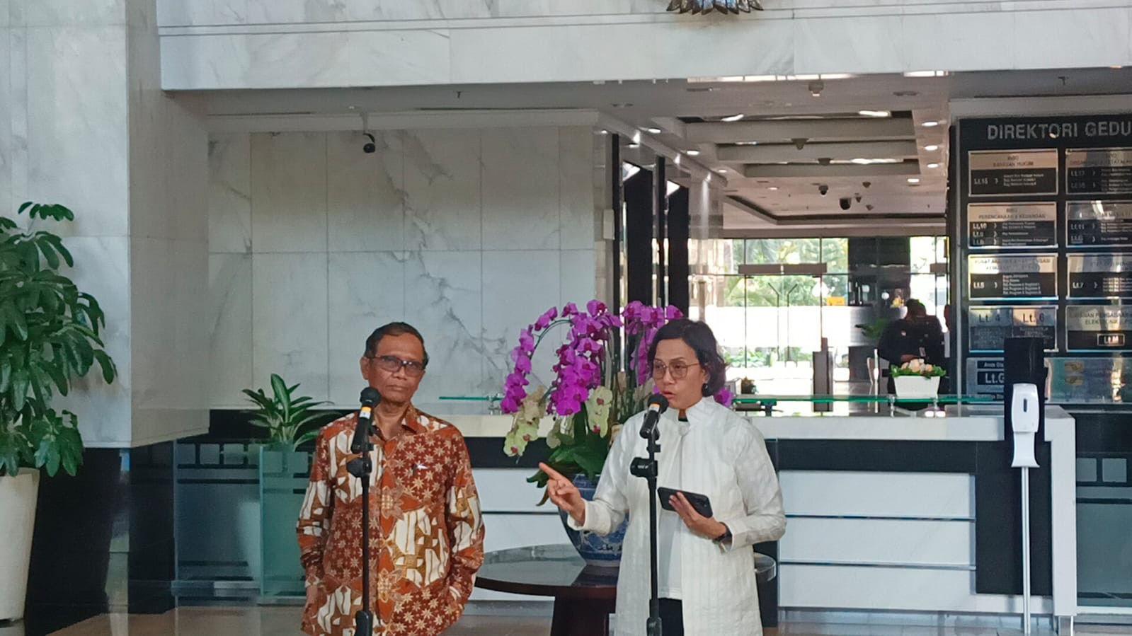 Sri Mulyani dan Mahfud Bertemu, Bukti Pemerintah Serius Berantas TPPU. (Foto: MNC Media)