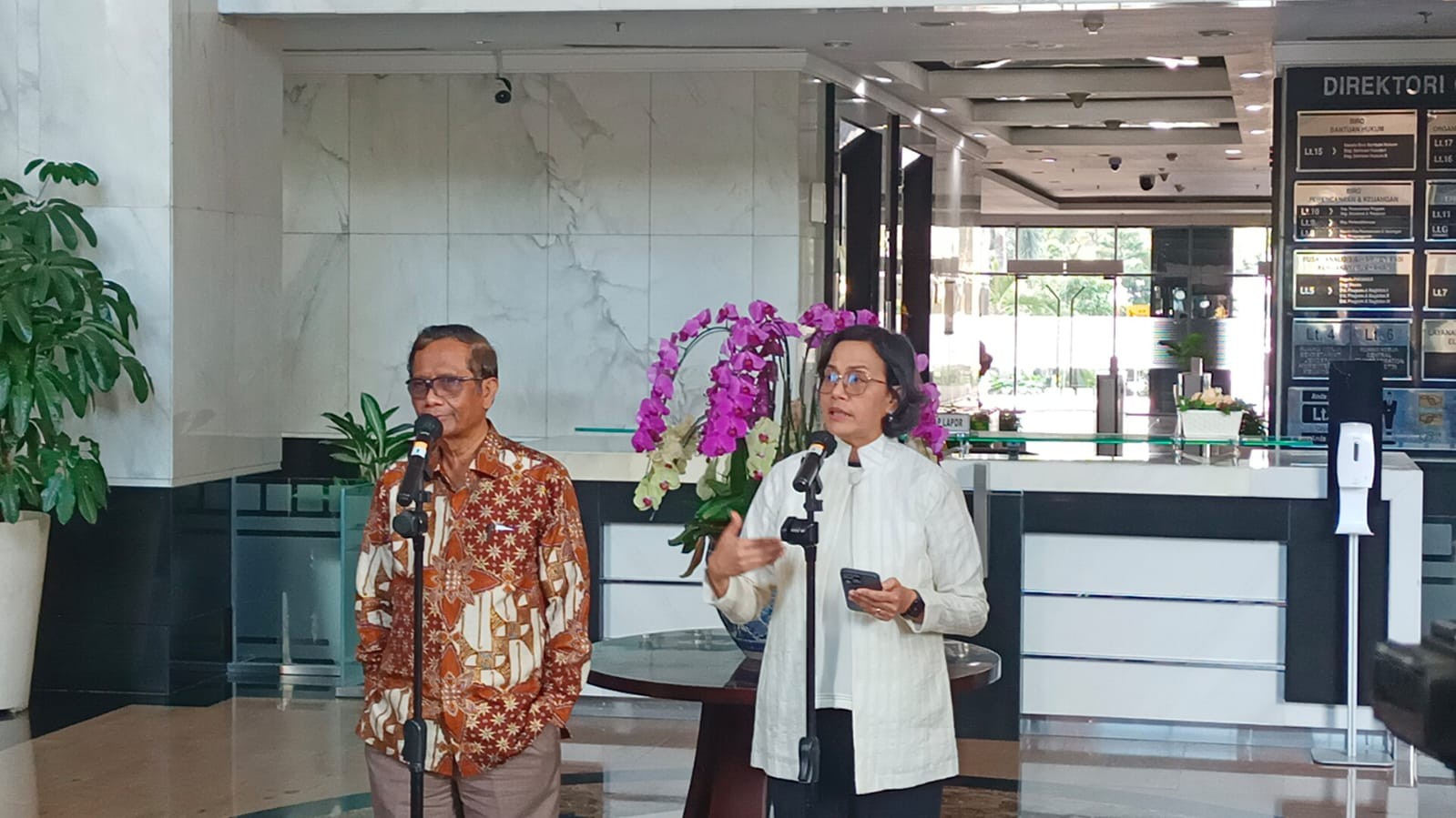 Mahfud MD Tebar Ancaman ke Pelaku TPPU: Jangan Merasa Anda Sudah Wajar. (Foto: MNC Media)