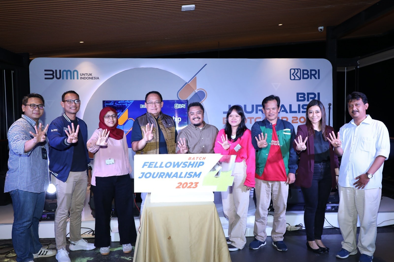 Rangkaian Fellowship Journalism 2023, BRI Umumkan Pemenang Lomba Penulisan Artikel. (Foto: BBRI/Adv)