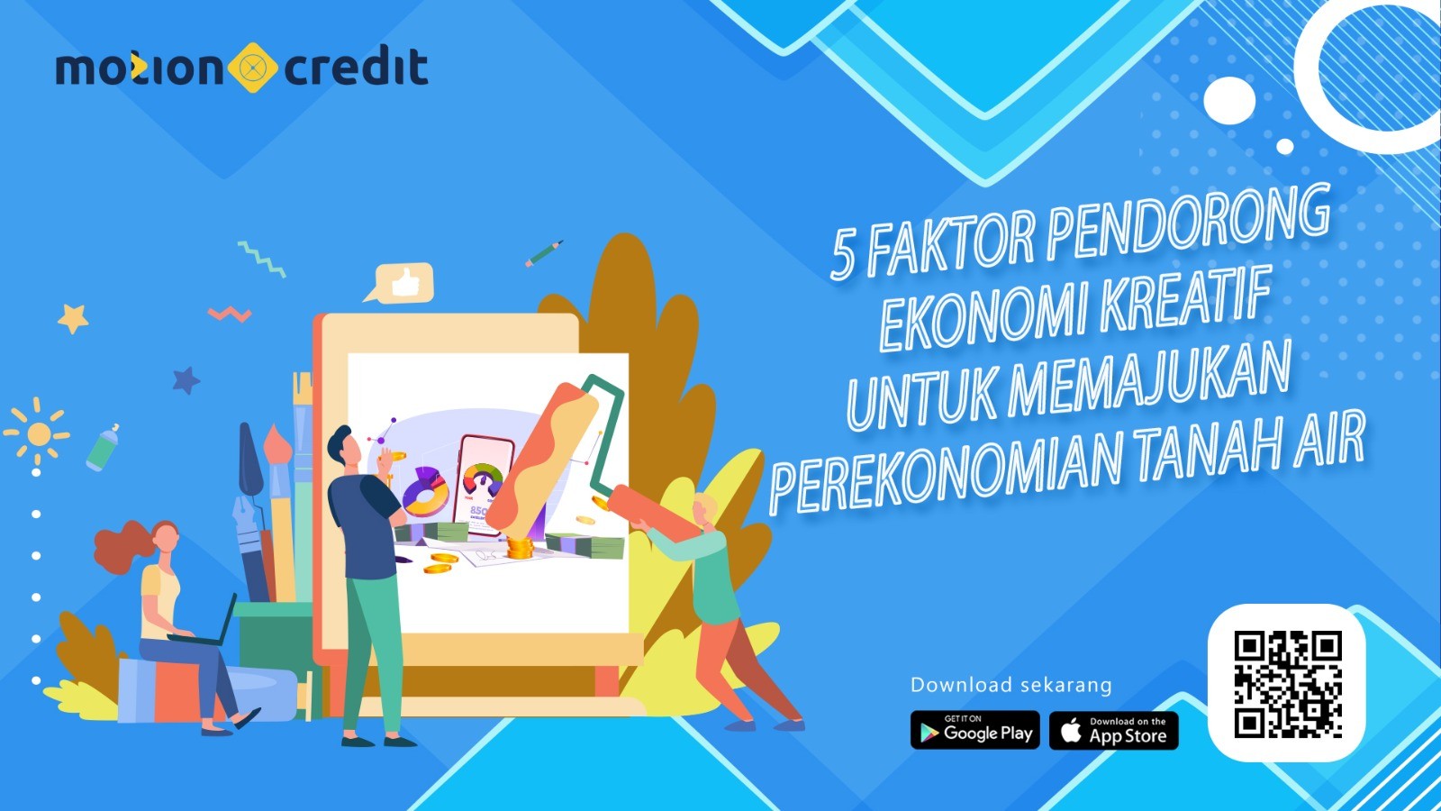 MotionCredit Ungkap Lima Faktor Ini Bisa Jadi Pendorong Ekonomi Kreatif. (Foto: MNC Media)