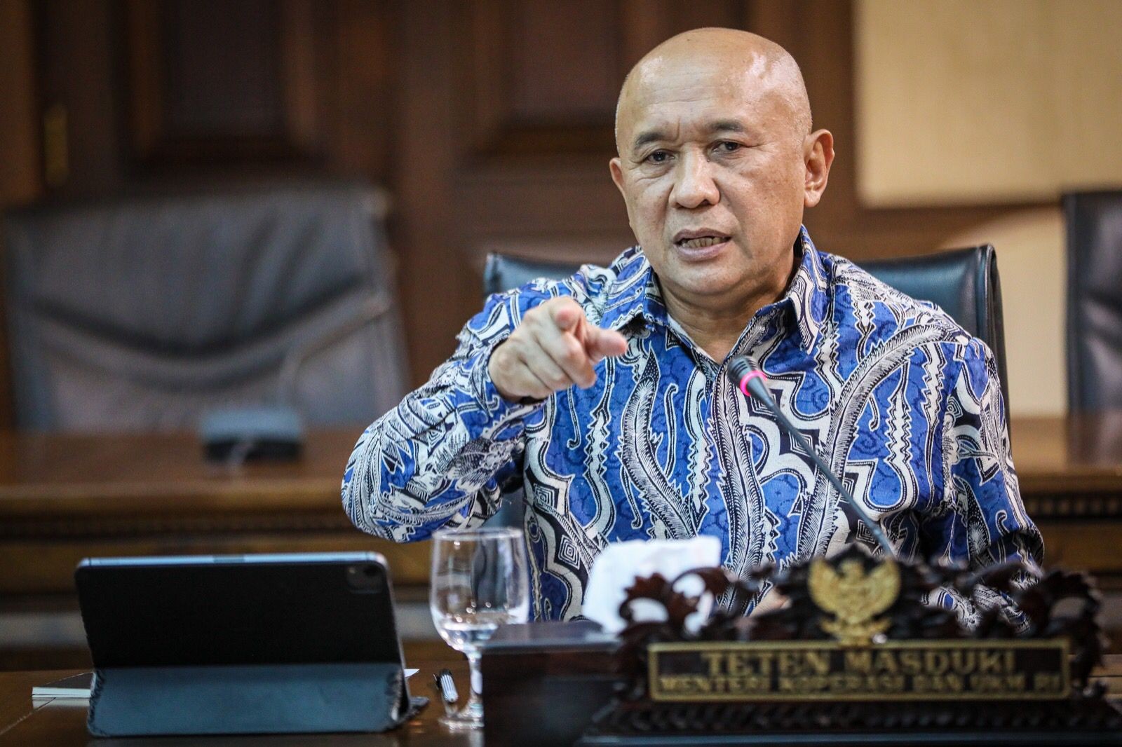 Teten Sebut Rumput Laut Wakatobi Bisa Jadi Komoditas Hilirasi. Foto: MNC Media.
