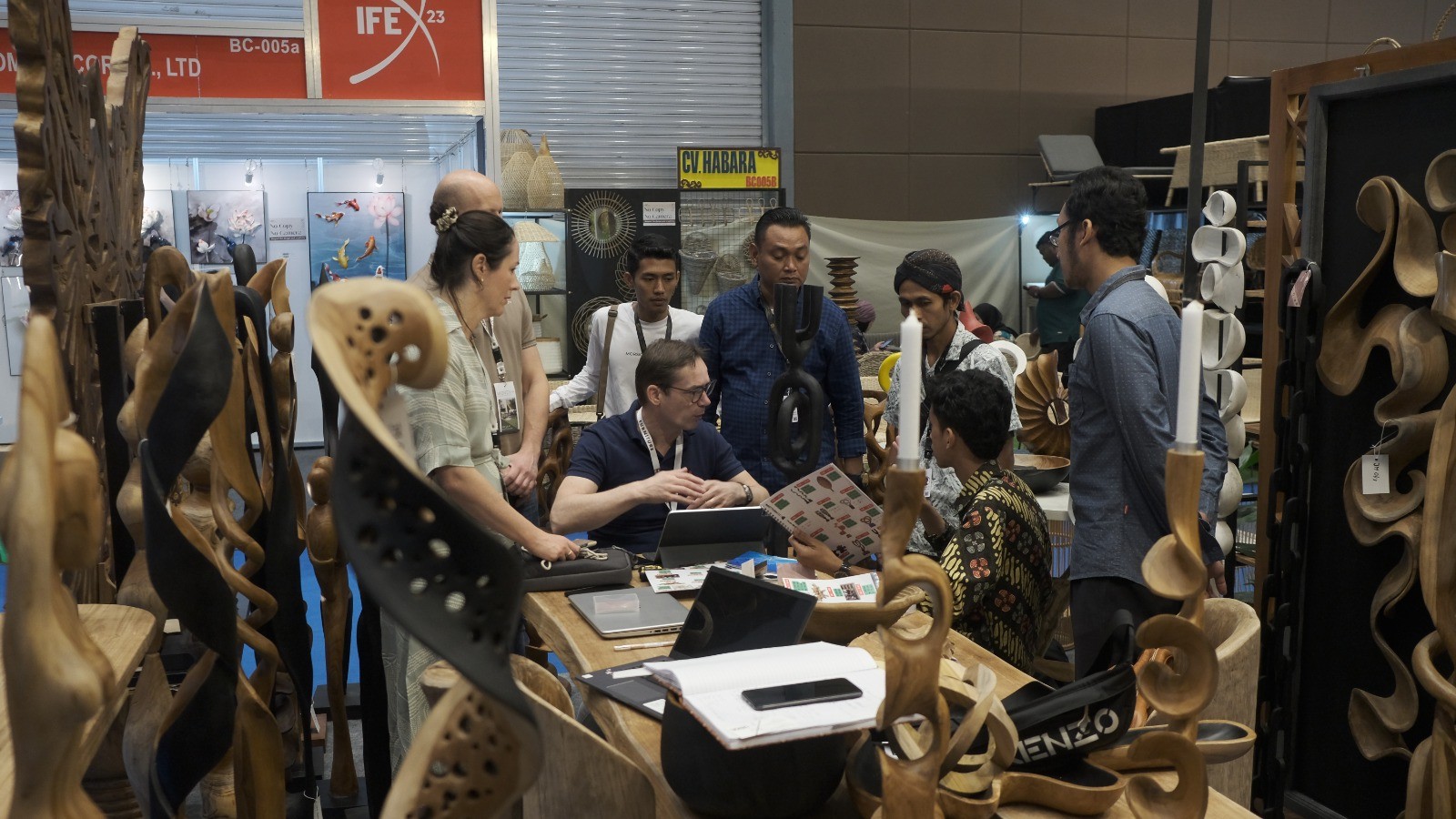 Transaksi International Furniture Expo Tembus USD250 Juta. (Foto: MNC Media)