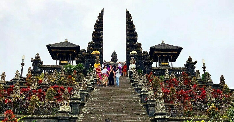 PTPP Tuntaskan Penataan Pura Agung Besakih, Nilai Kontrak Capai Rp378 M. Foto: MNC Media.