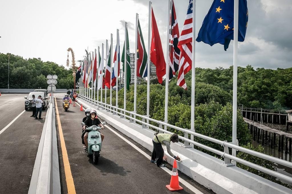 Sandiaga Uno Dukung Larangan Wisman Sewa Motor (Foto: MNC Media)