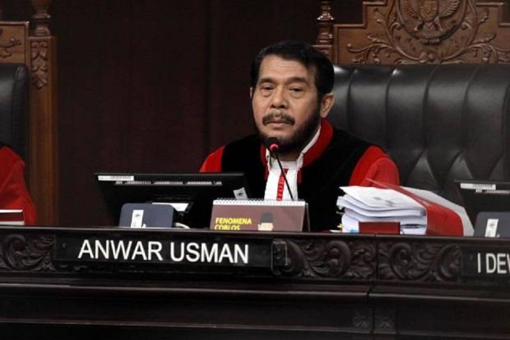 Tok! Anwar Usman Terpilih Lagi Jadi Ketua MK. (Foto: MNC Media)