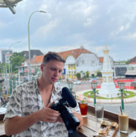 Kisah Inspiratif Content Creator Inggris Perkenalkan Kuliner Nusantara ke Pemain La Liga. (Foto: Instagram/Laurence Benson)