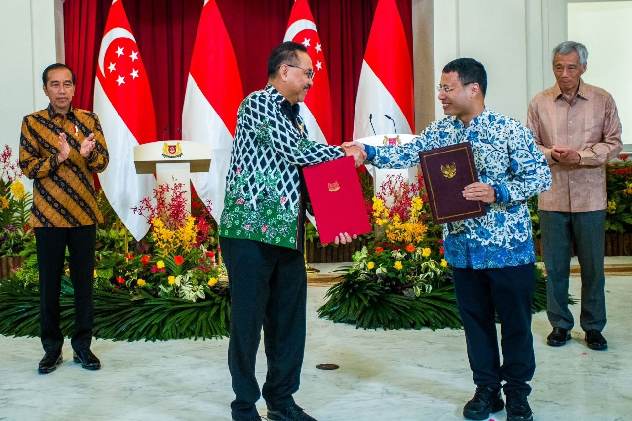 Otorita IKN Jajaki Kerja Sama Pengembangan Smart City  dengan Singapura (Foto: MNC Media)