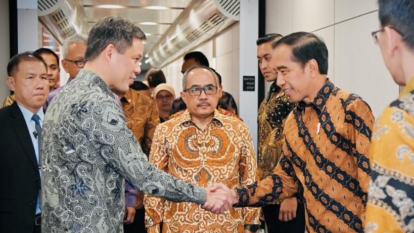 Jokowi Bertolak ke Kalimantan Selatan Usai Kunker di Singapura. (Foto Istimewa/Setpres)