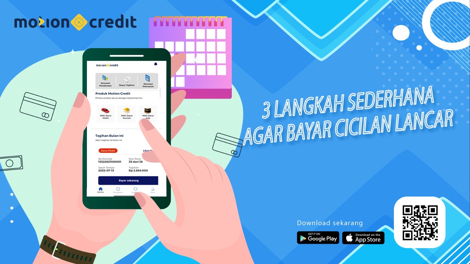 MotionCredit Bagikan Tiga Tips Sederhana Bayar Cicilan Tanpa Pusing (Foto: MNC Media)