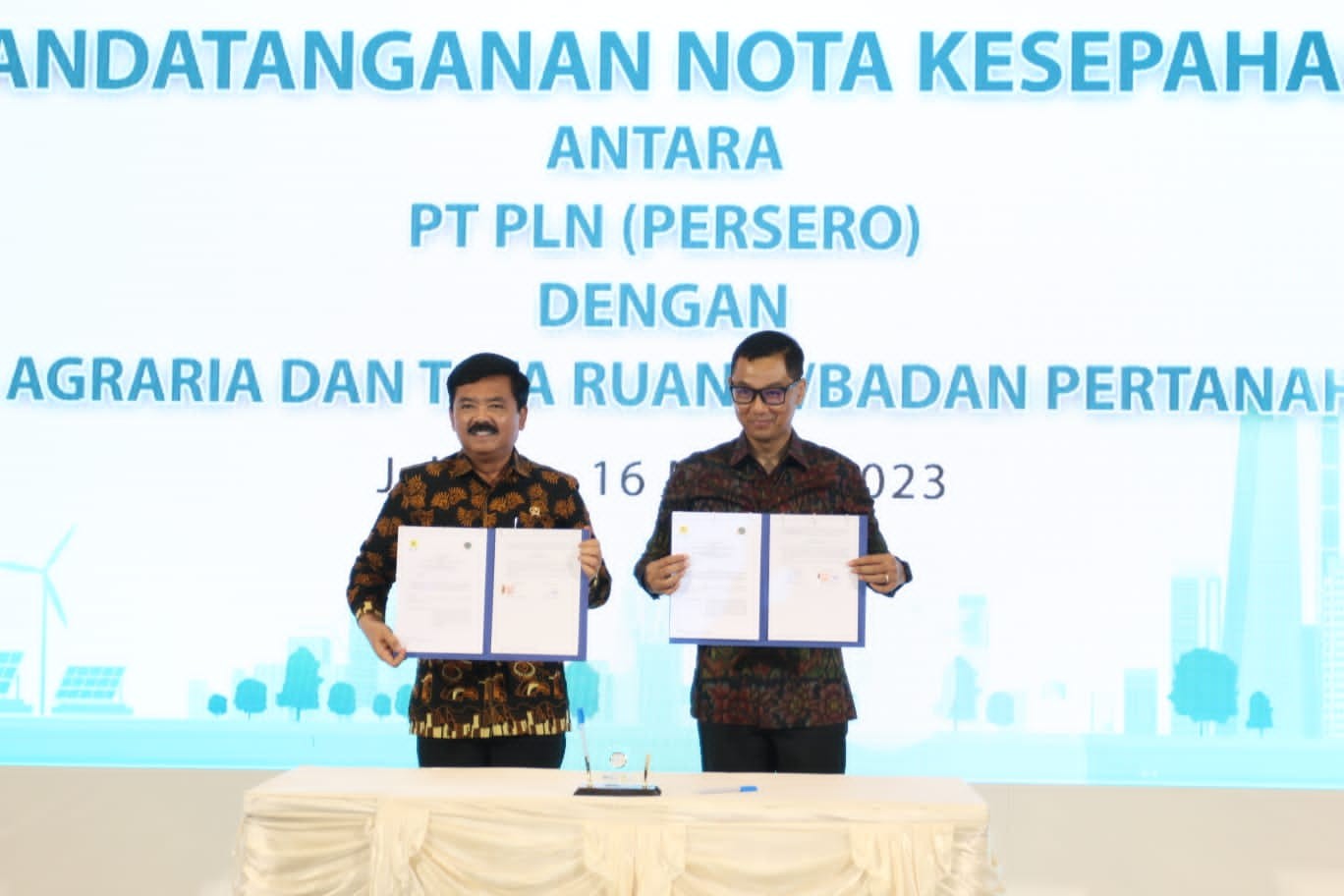 PLN Gandeng Kementerian ATR/BPN Percepat Sertifikasi Lahan. (Foto: MNC Media)