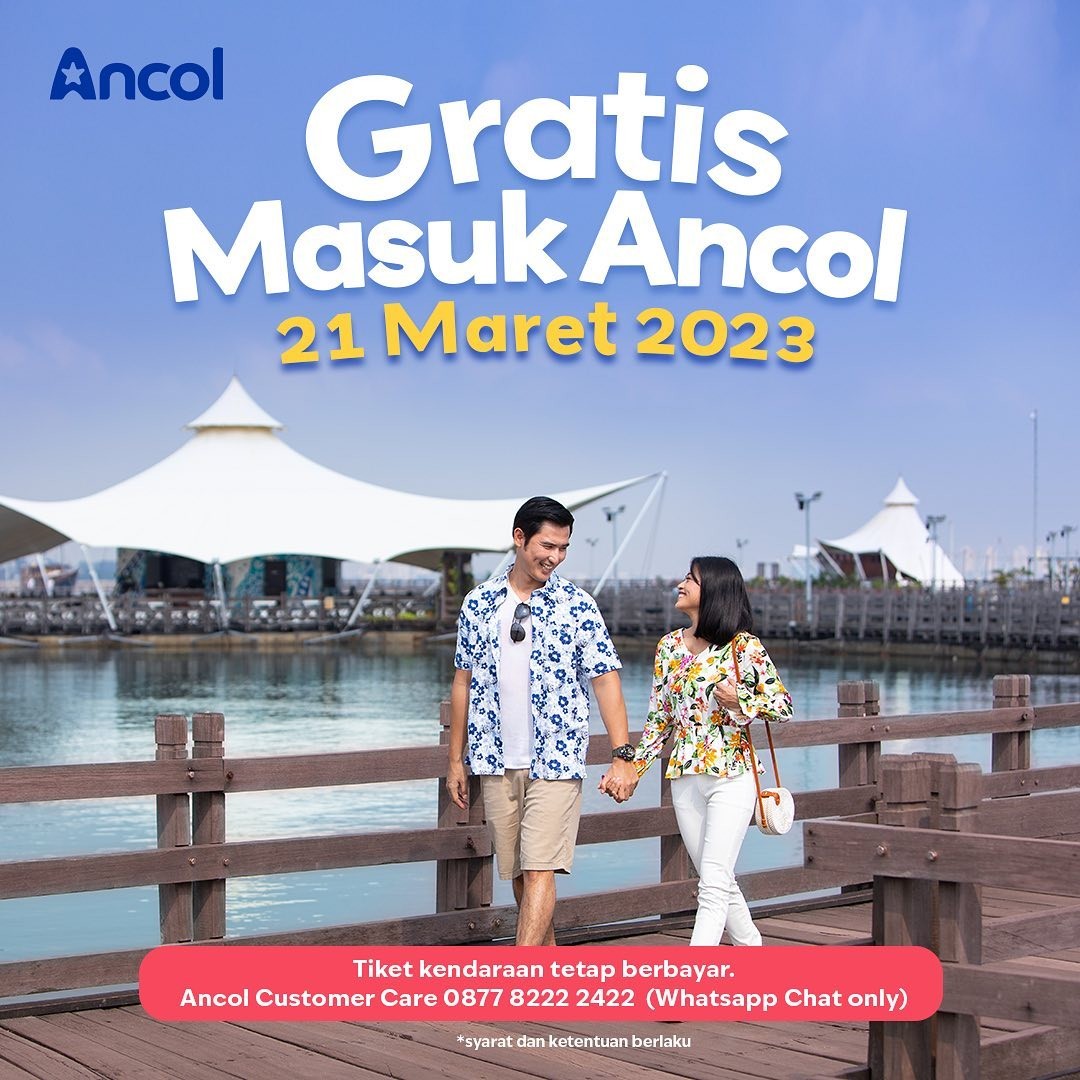 Catat Nih Cara Dapatkan Tiket Gratis Masuk Ancol 21 Maret 2023. (Foto Instagram @ancoltamanimpian)