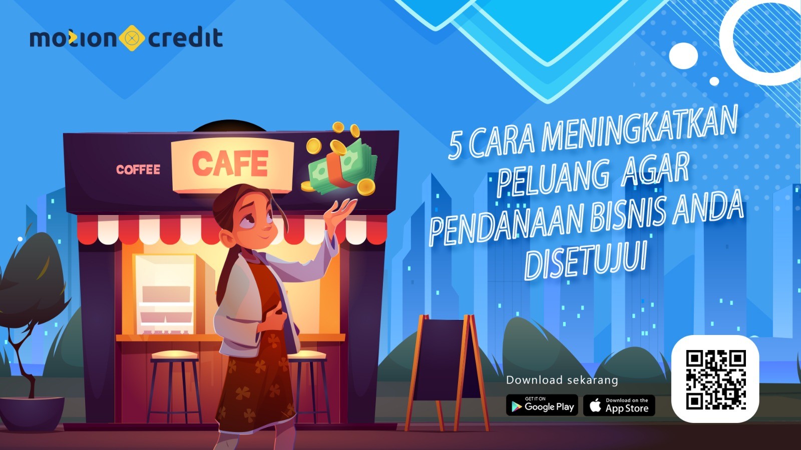 Simak Lima Tips MotionCredit Agar Pendanaan Bisnis Disetujui. (Foto: MNC Media)