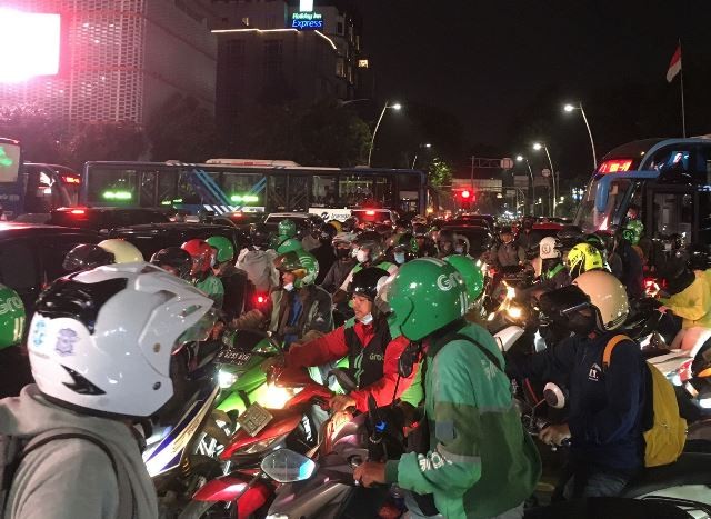 Makin Memprihatinkan, Kemacetan Jakarta Ibarat Air Bah (Foto: MNC Media/ Aldo Fernando)