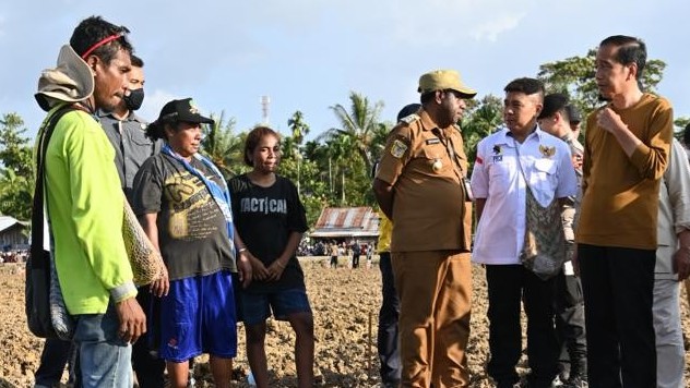 Petani Keerom: Taraf Hidup Kami Berubah Semenjak Ada Lumbung Pangan Jagung. (Foto MNC Media)