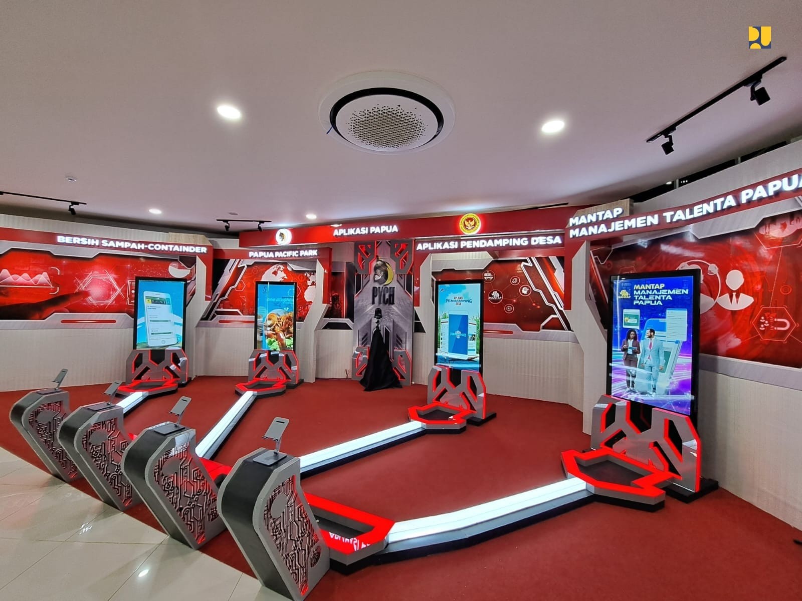 Youth Creative Hub Papua yang Diresmikan Jokowi Telan APBN Rp95,05 Miliar. (Foto: MNC Media)