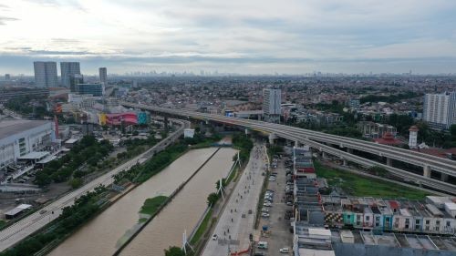 Jalan Tol Becakayu Ruas Jakasampurna -Margajaya Uji Coba Operasi Maret 2023. Foto: MNC Media.