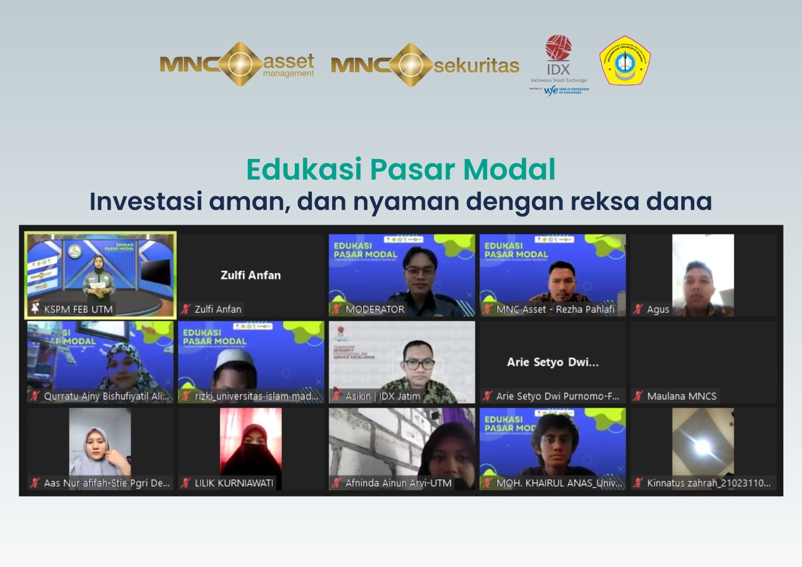 Gelar Sekolah Pasar Modal, Universitas Trunojoyo Madura Gandeng MNC Asset dan BEI Jatim (Foto: MNC Media)