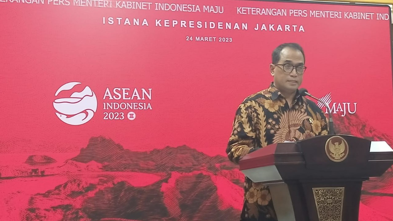 Menhub Minta Perusahaan Swasta Bayar THR Karyawan sebelum 19 April 2023. (Foto Heri Purnomo/MPI)