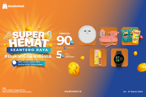 Gajian Tiba, Ini Produk Super Hemat yang Bisa di Checkout di AladinMall. Foto: MNC Media.