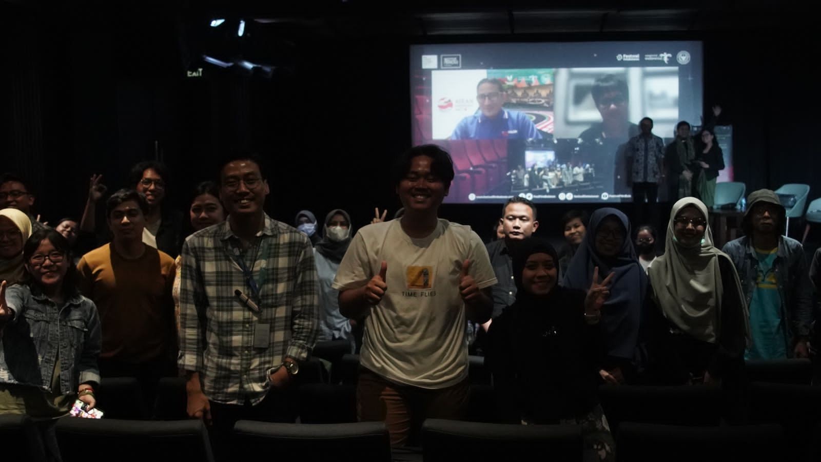 Sandiaga Sebut Kolaborasi dengan IFI  Bawa Film Pendek Lokal Go International (FOTO:Dok Ist)