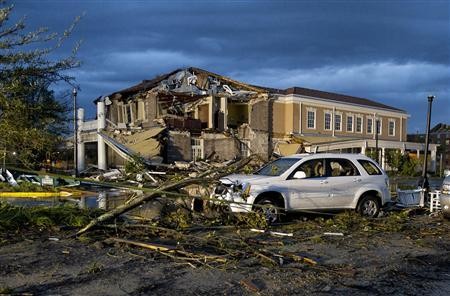 Tornado Hancurkan Kota di Mississippi AS, 26 Orang Tewas. (Foto: MNC Media)
