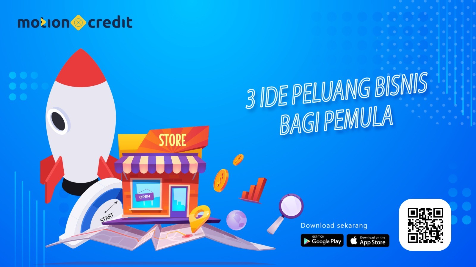 Tiga Ide Peluang Bisnis bagi Pemula ala MotionCredit. (Foto MNC Media)