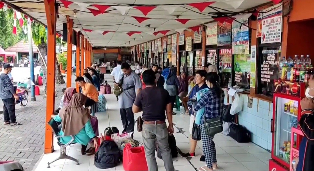 Arus Mudik Lebaran Sudah Terlihat di Terminal Kalideres (FOTO: MNC Media)