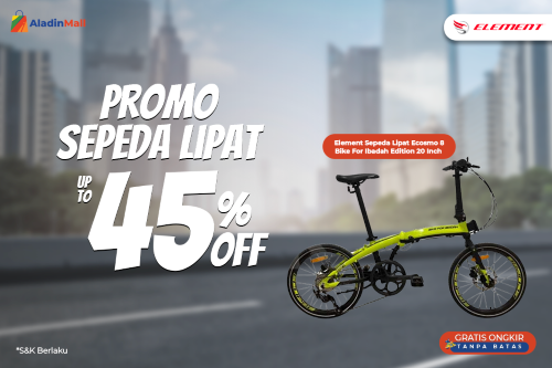 Beli Sepeda Lipat Diskon Rp500 Ribu? Cek di Sini Promonya. Foto: MNC Media.