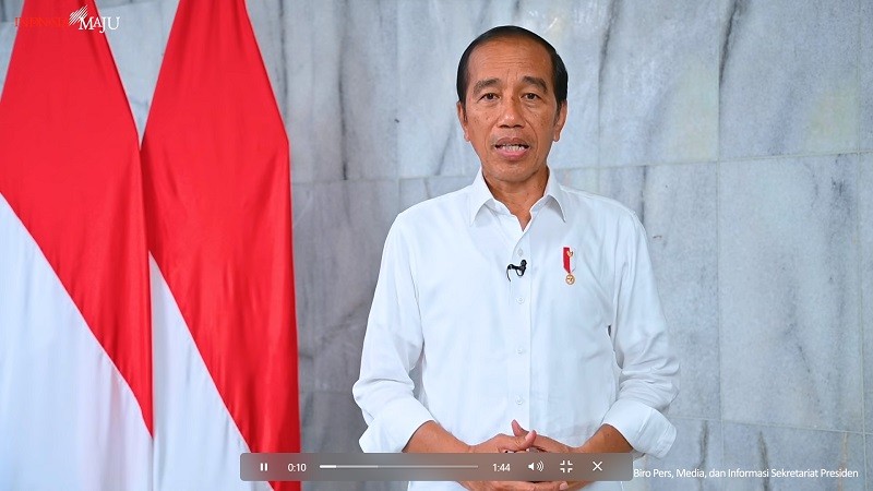 Jokowi Minta Erick Thohir Berusaha Maksimal Agar RI Tak Kena Sanksi FIFA. (Foto: Tangkapan Layar Youtube)